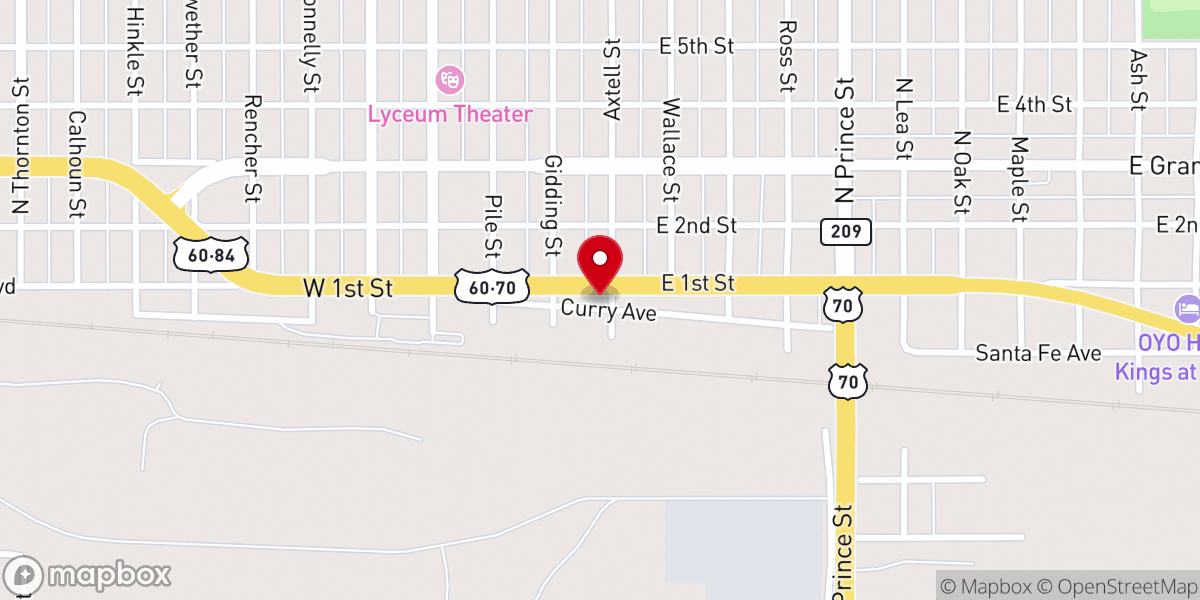 Map showing location of The Embassy Warehouse Venue