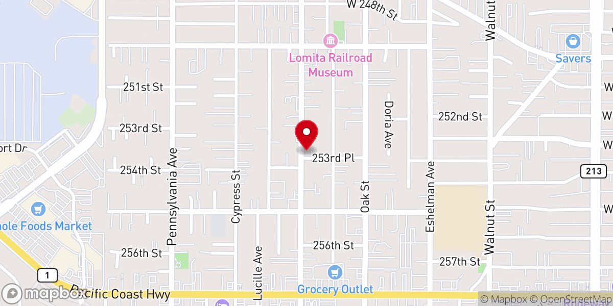 Map showing location of The Emerald Church of Open Faith