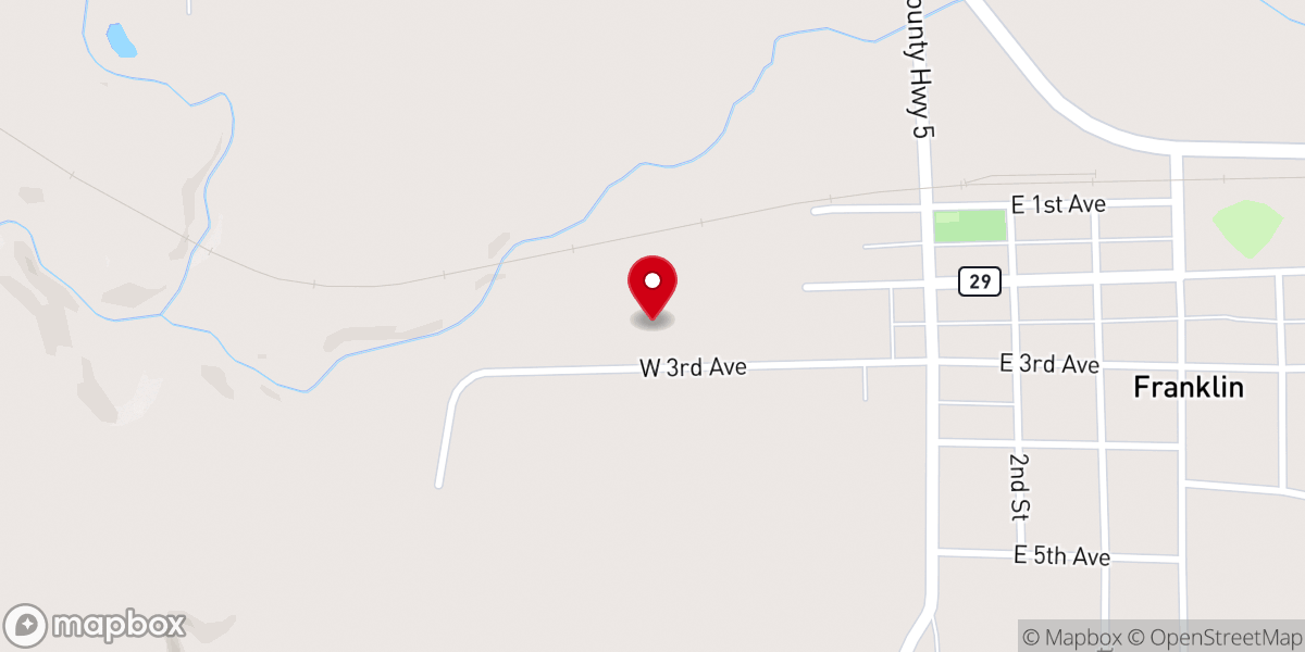 Map showing location of the household of God