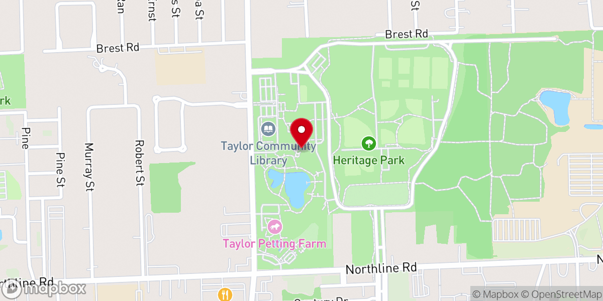 Map showing location of The Little Wedding Chapel - Heritage Park