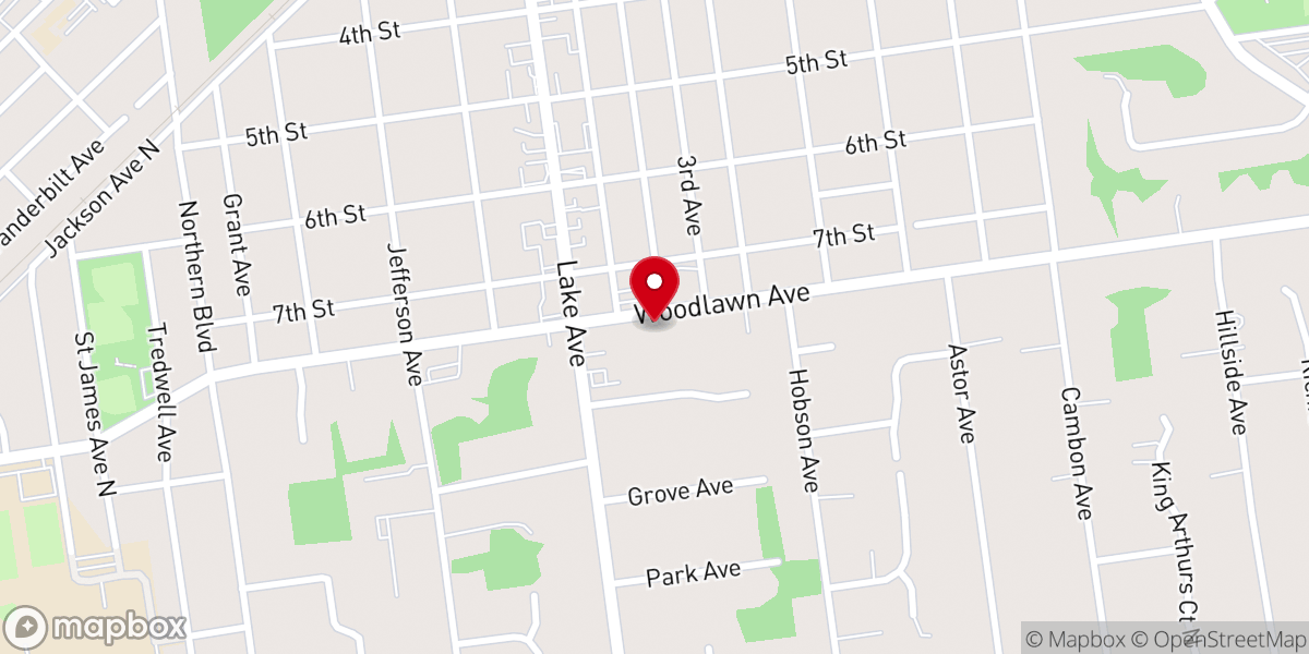 Map showing location of The New Jerusalem Church