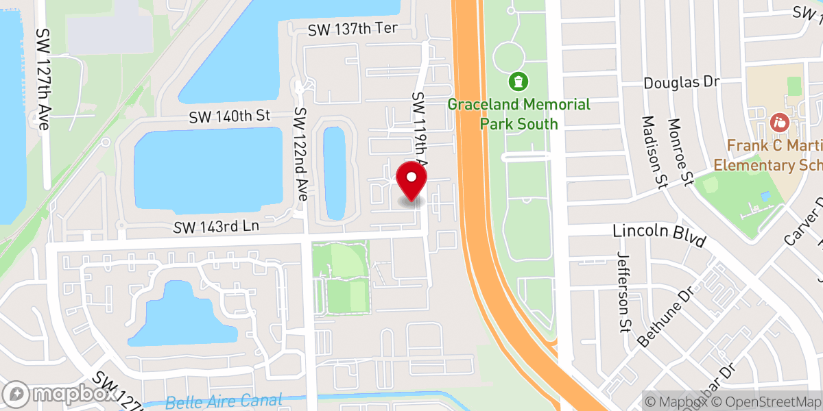 Map showing location of The Pentecostals