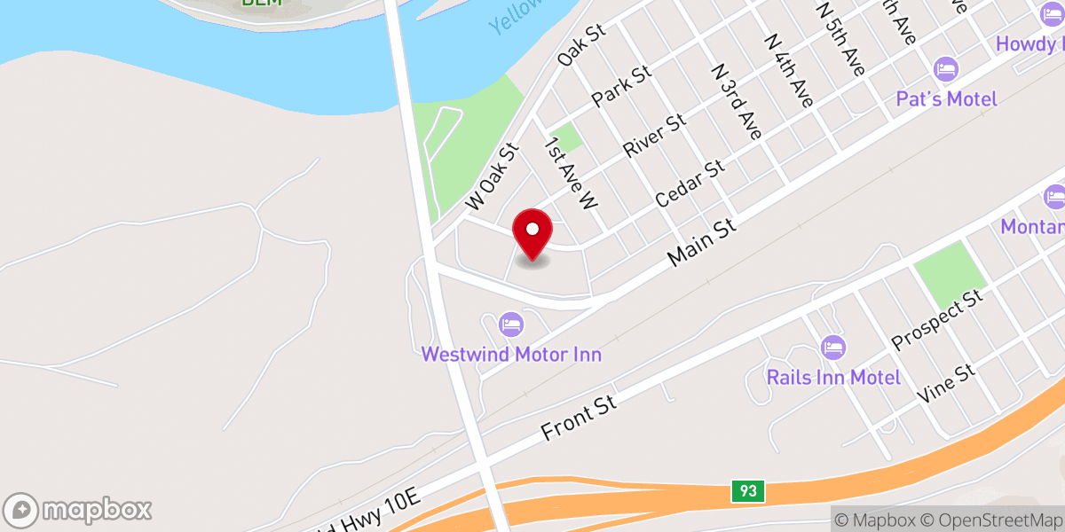Map showing location of The Point and WeeCare Childcare