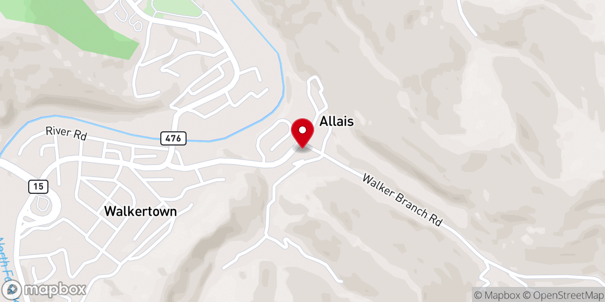Map showing location of The Potter's House Ministry