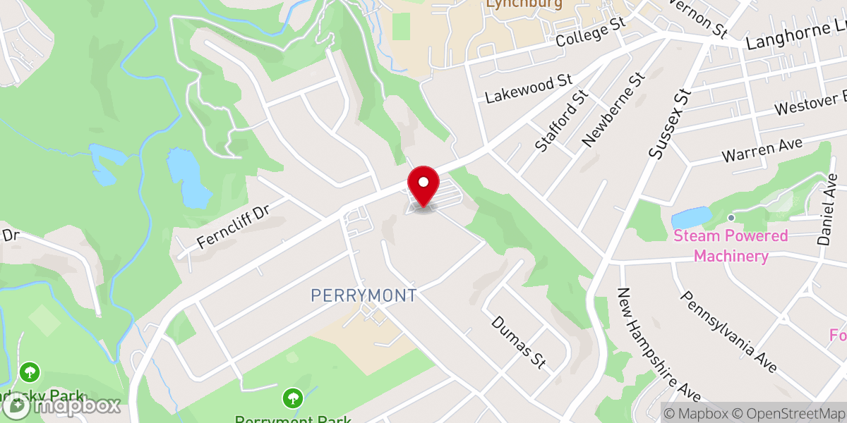 Map showing location of The Ramp Church International