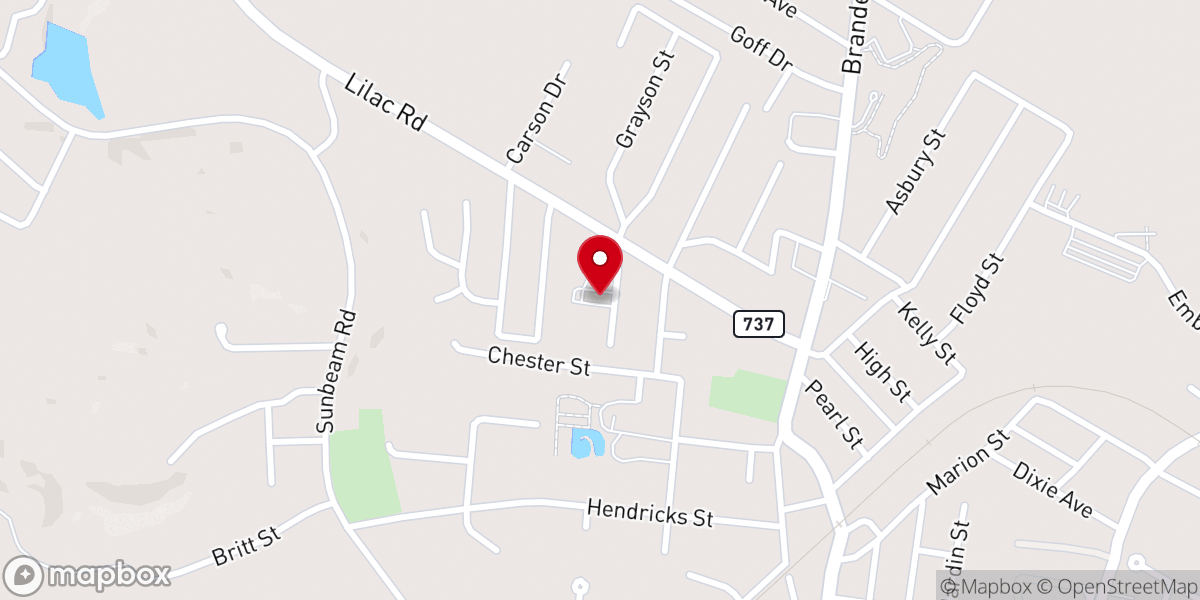 Map showing location of The Refuge - A Ministry of the Church of God of Prophecy