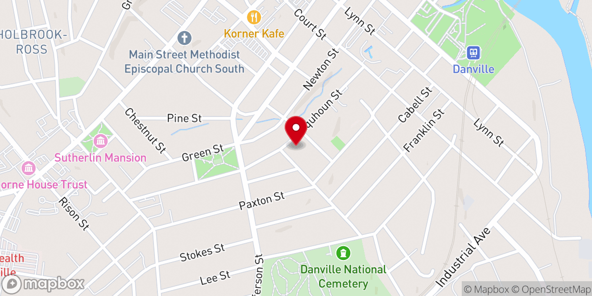 Map showing location of The Remnant Church of Power