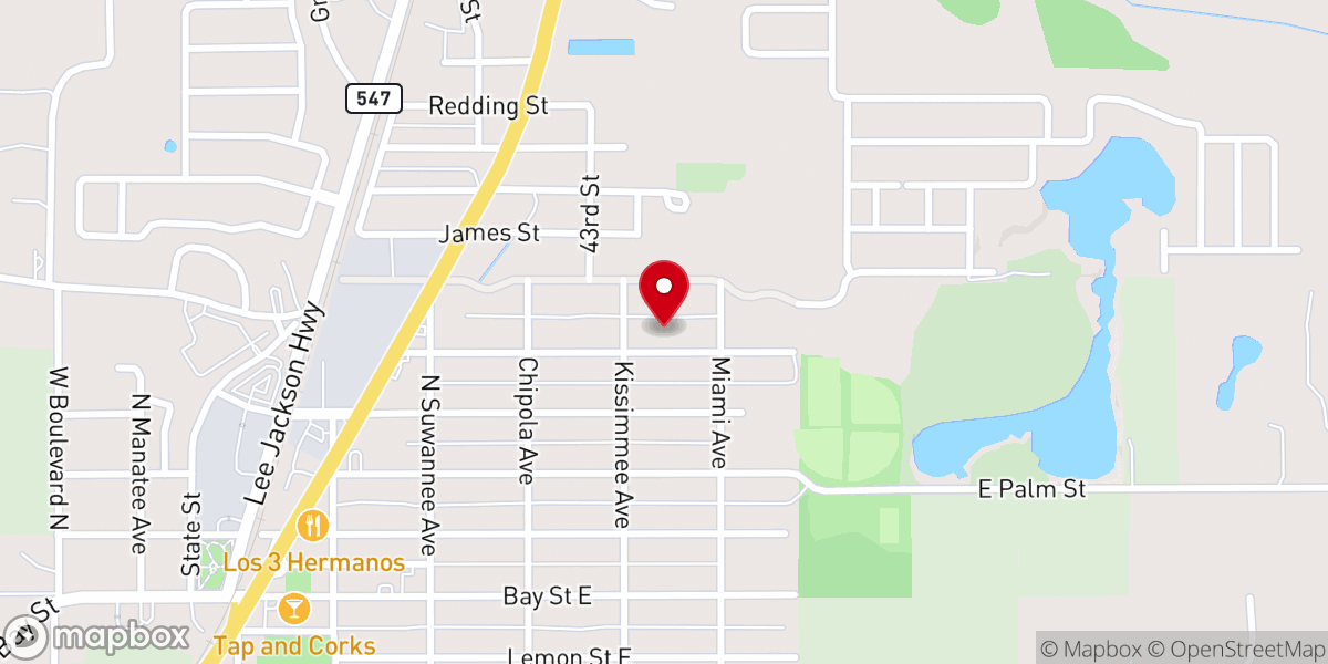 Map showing location of The River Of Fire Ministries