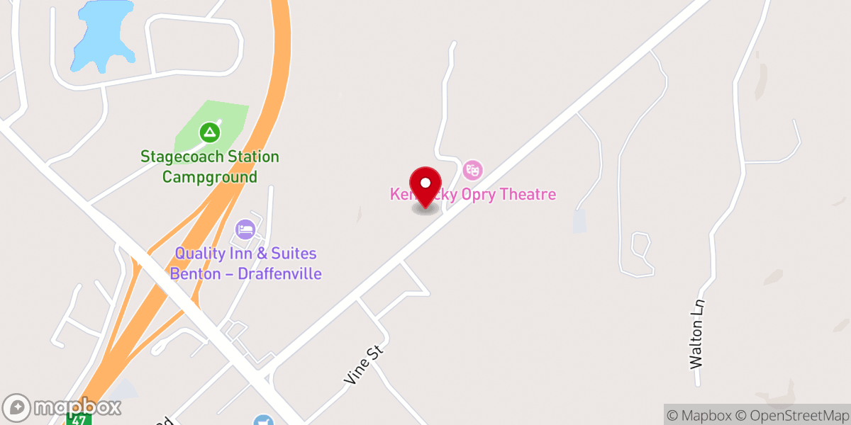 Map showing location of The Solid Rock Baptist Church