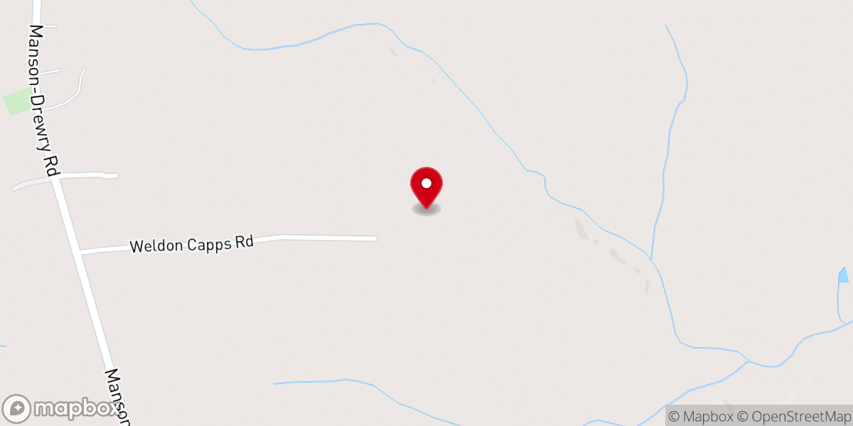 Map showing location of The Trinity Church of Manson