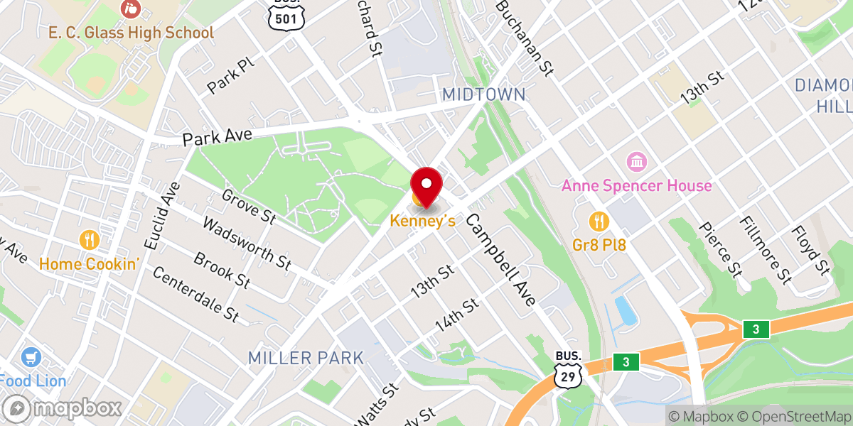 Map showing location of Tree of Life Midtown