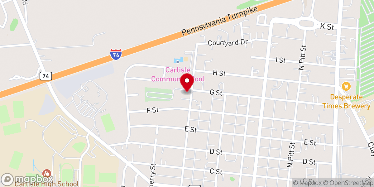 Map showing location of Tree of Life Treehouse