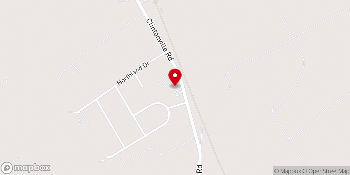 Map showing location of Trinity First Church of God