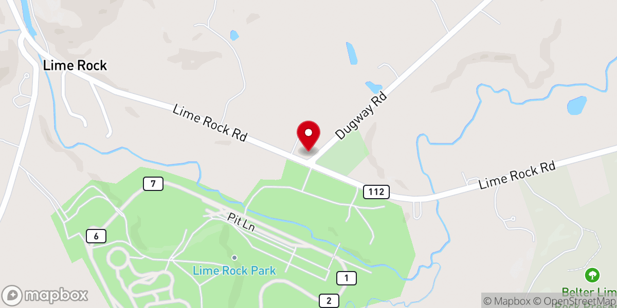 Map showing location of Trinity Lime Rock