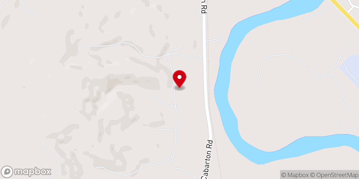 Map showing location of Trinity Pines Camp & Conference Center