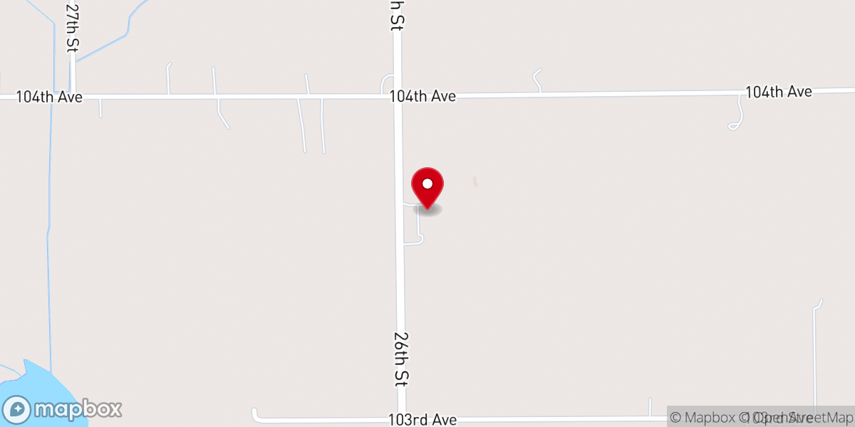 Map showing location of Trowbridge Community Church