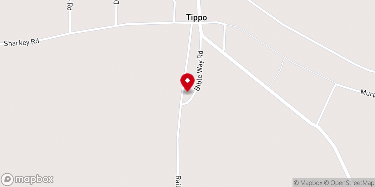 Map showing location of True Bible Way Church