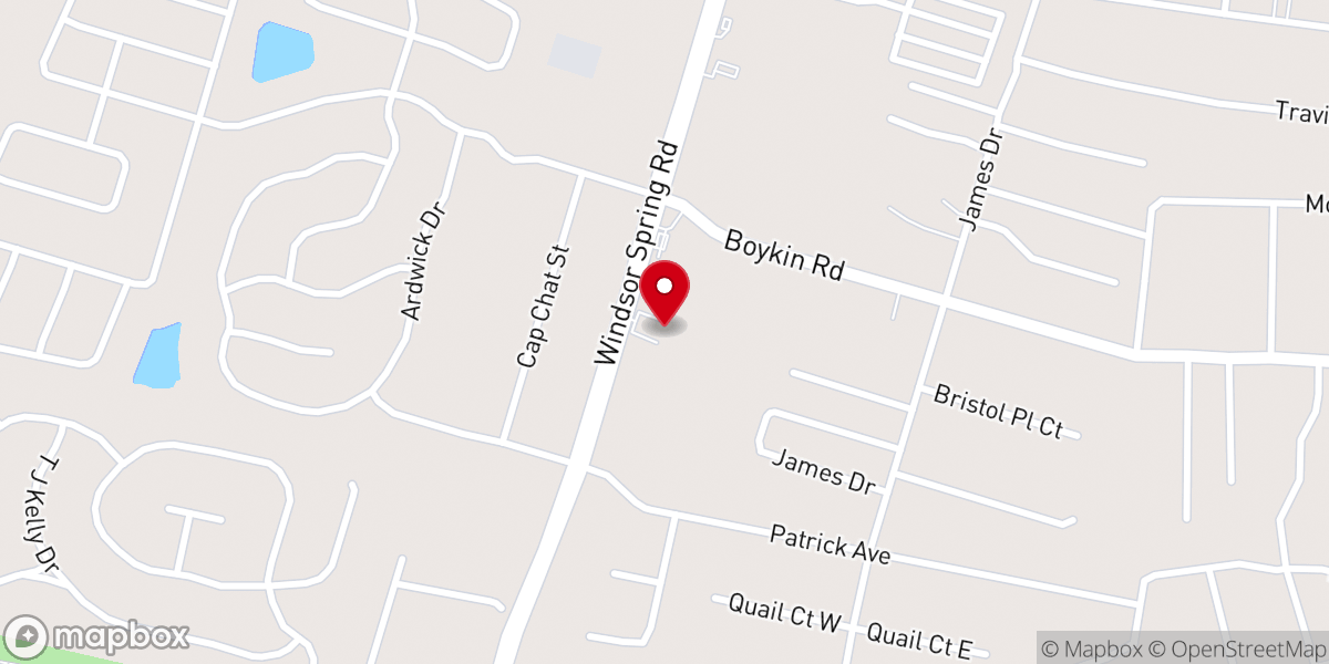 Map showing location of Truth Church of Augusta