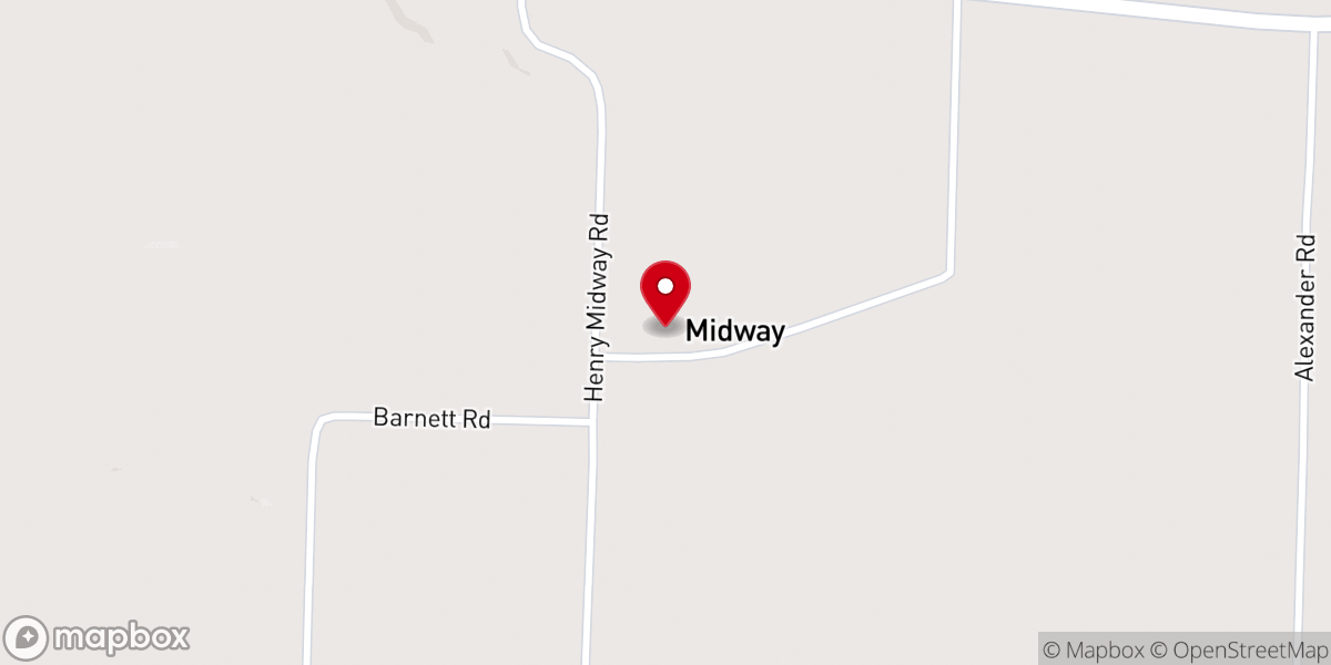 Map showing location of Union Friendship Baptist Church