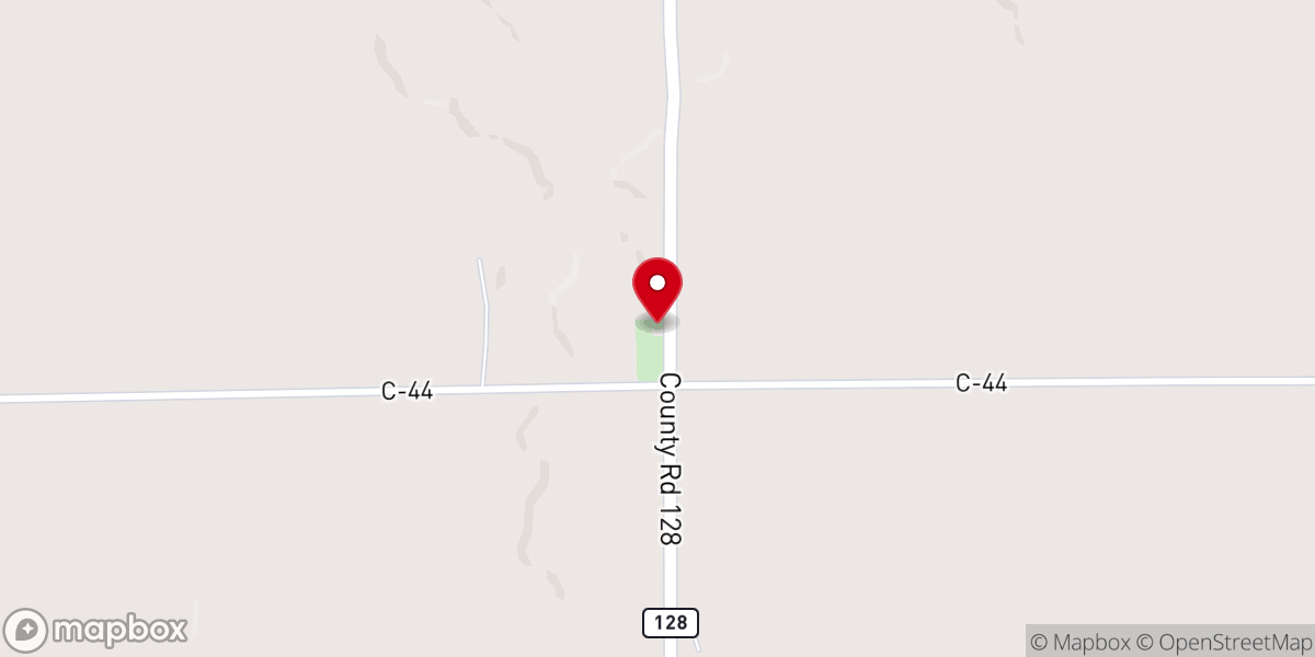 Map showing location of Union Salem Family Church