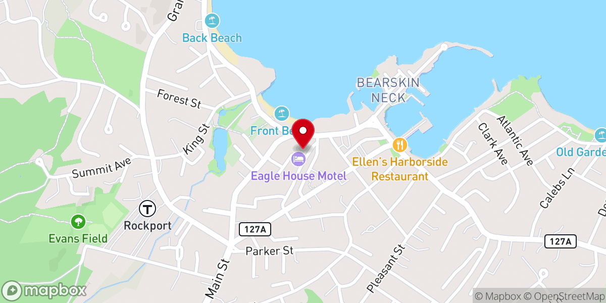 Map showing location of Unitarian Universalist Society