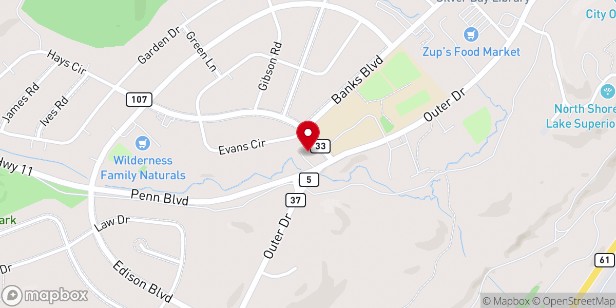 Map showing location of United Protestant Church