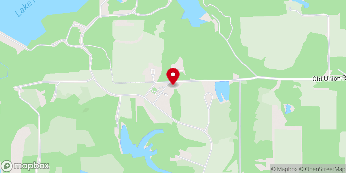 Map showing location of Vermilion Chapel