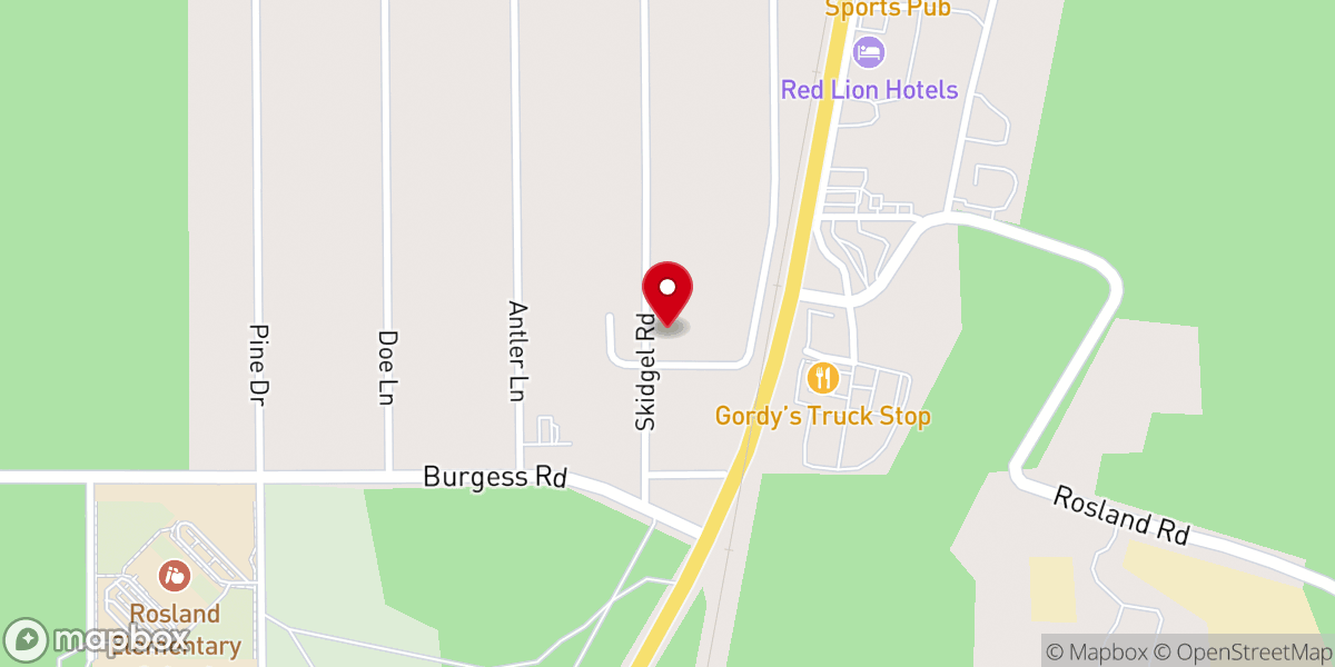 Map showing location of Vertical Church of God
