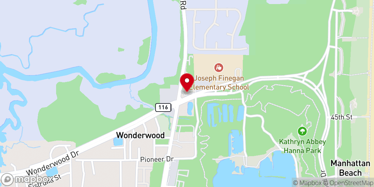 Map showing location of Victory Chapel CFC