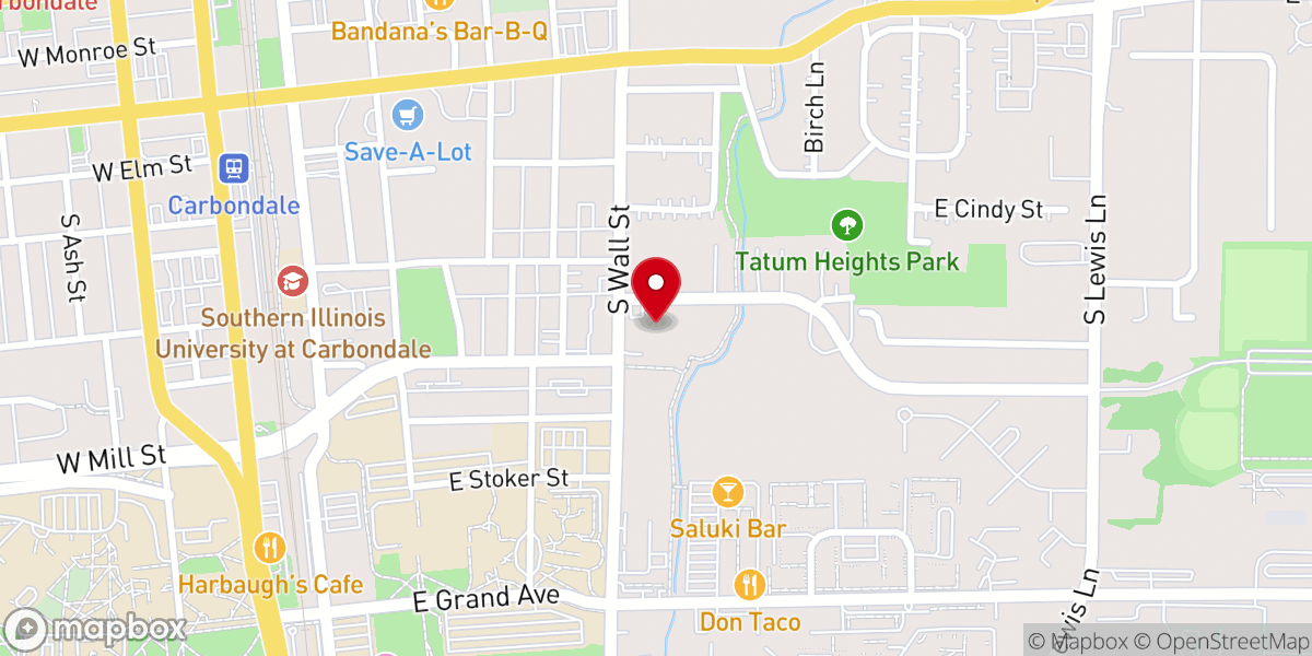 Map showing location of Victory Dream Center