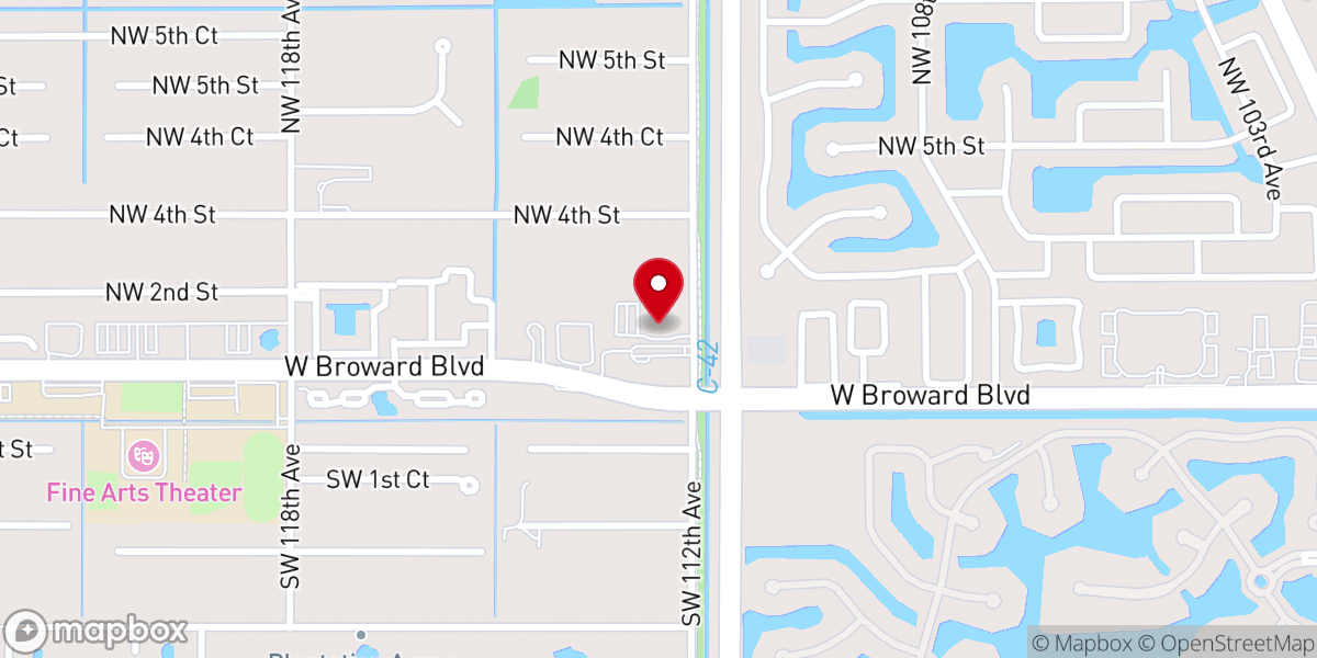 Map showing location of Victory Life Church