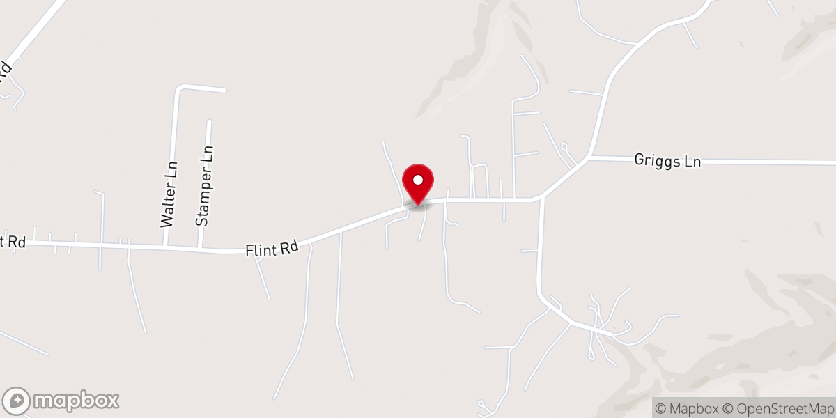 Map showing location of Waco Pentecostal Tabernacle
