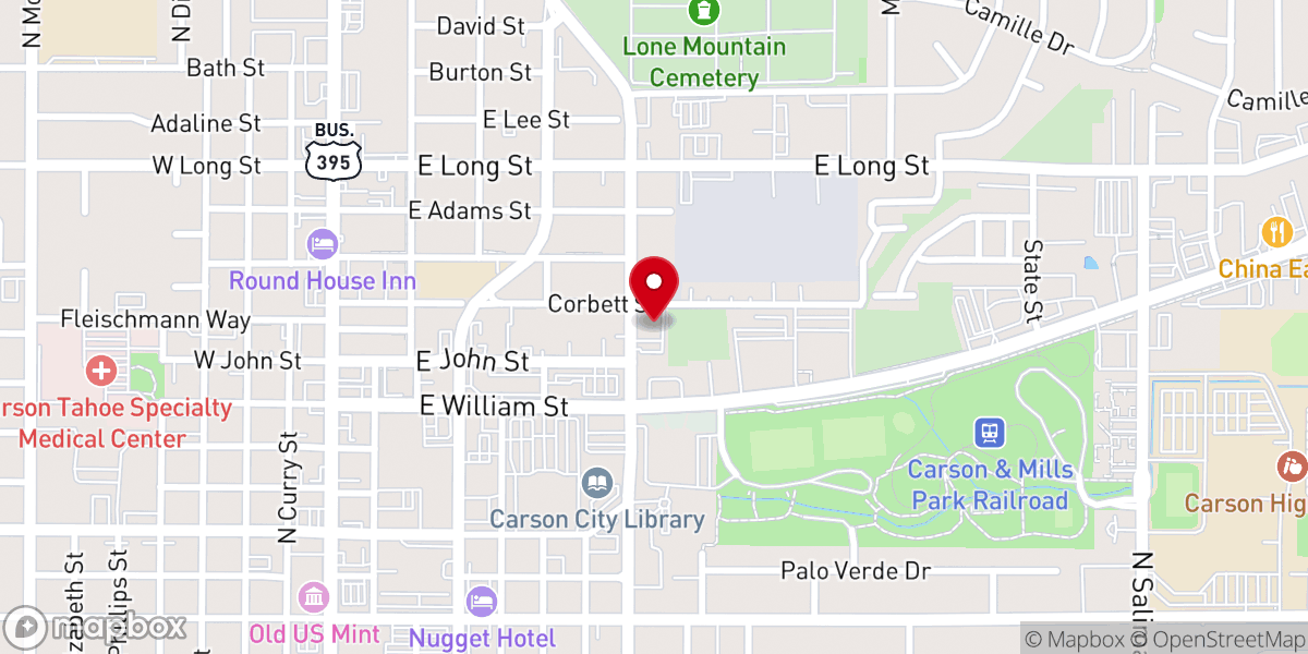Map showing location of Walton's Funerals and Cremations - Chapel of the Valley