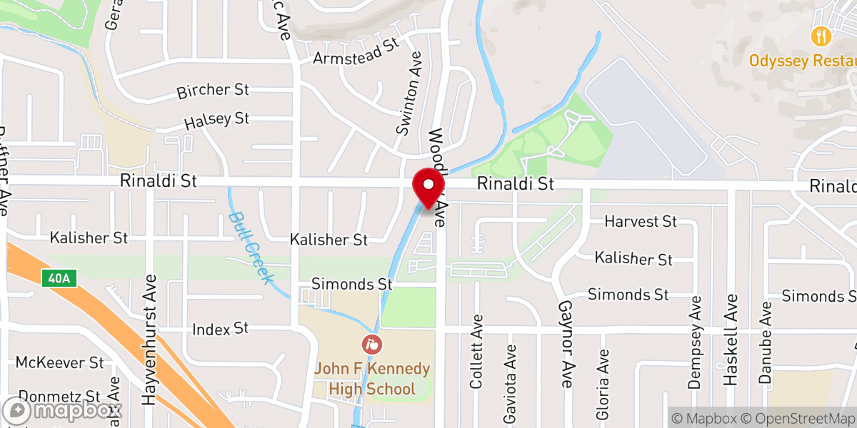 Map showing location of WellSpring