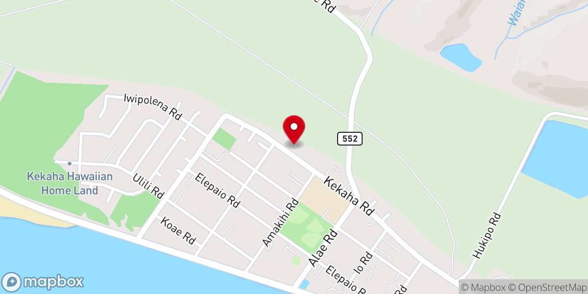 Map showing location of Westside Christian Center
