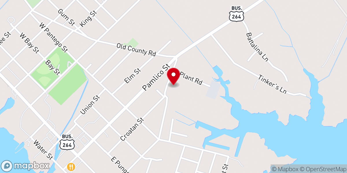 Map showing location of Whiteplains Church Ministries