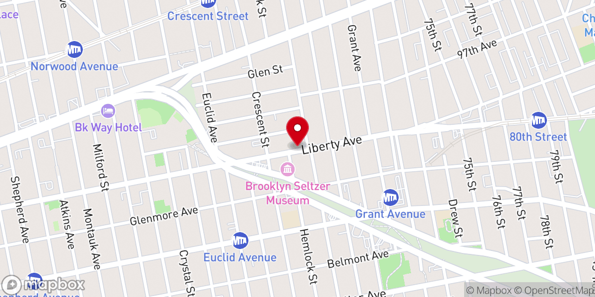 Map showing location of Wic program The Brooklyn Hospital Center