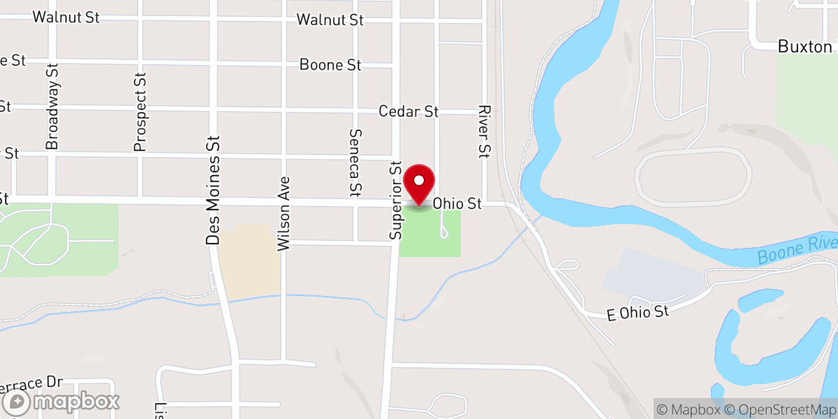 Map showing location of Wilson Brewer Historic Park and Village