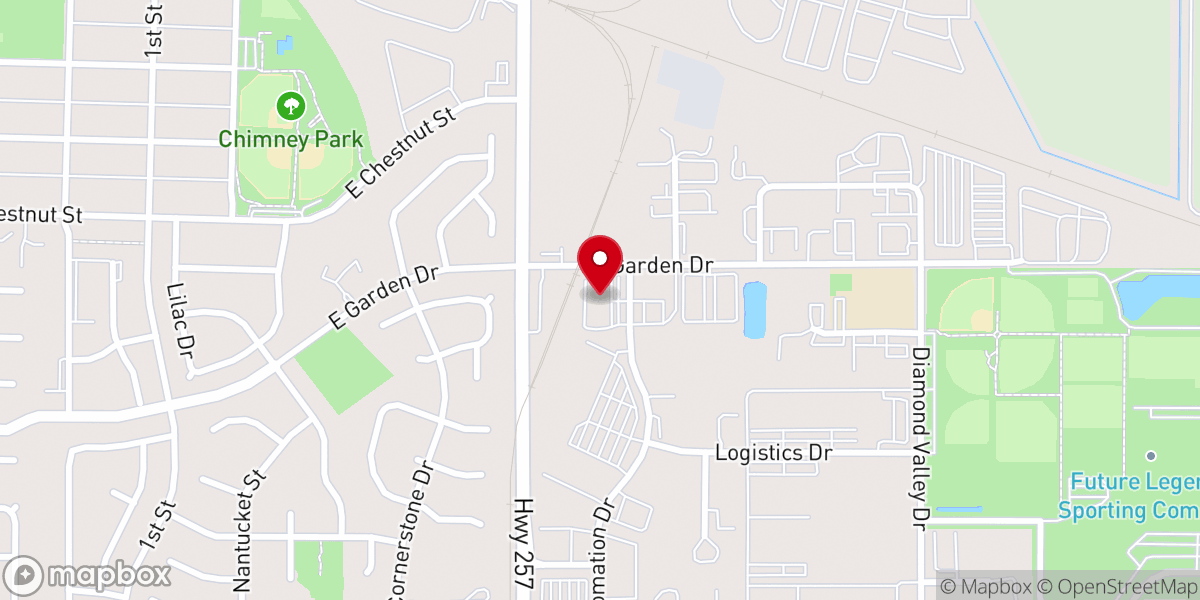 Map showing location of Windsor Community Church