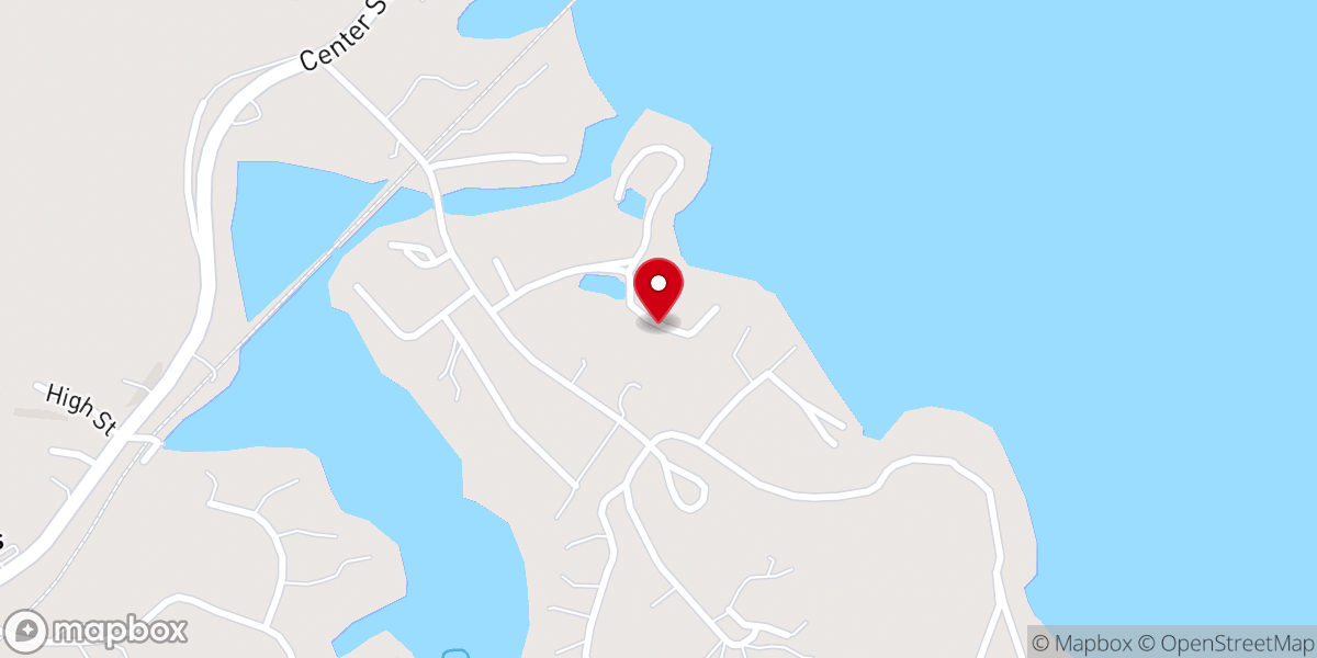 Map showing location of Wolfeboro Area Recreation Association