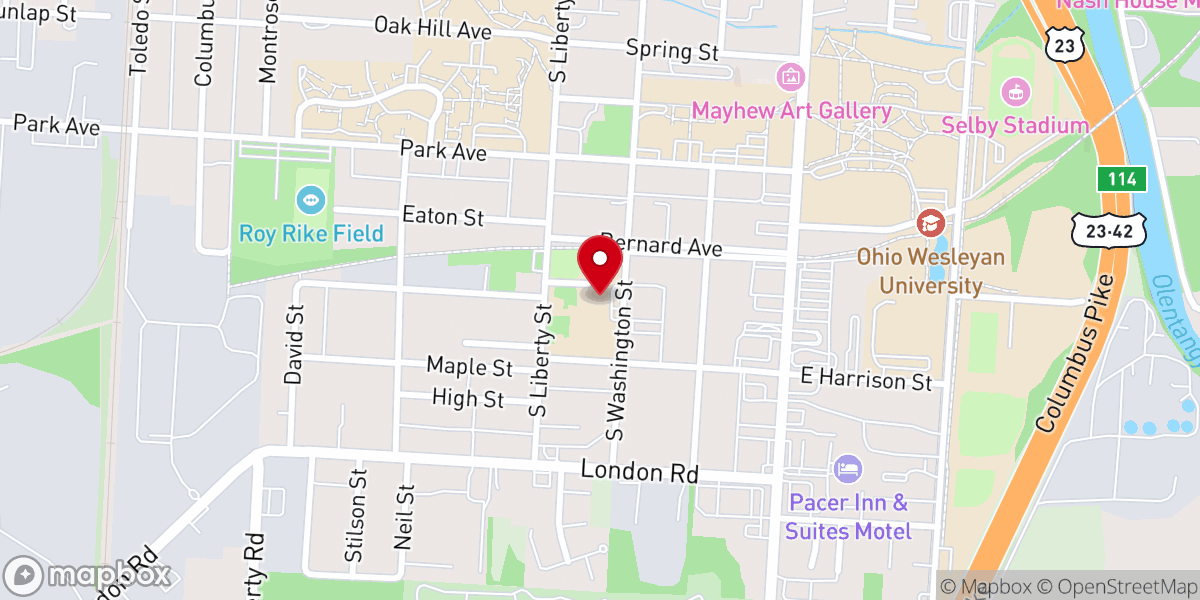 Map showing location of Womanpreach