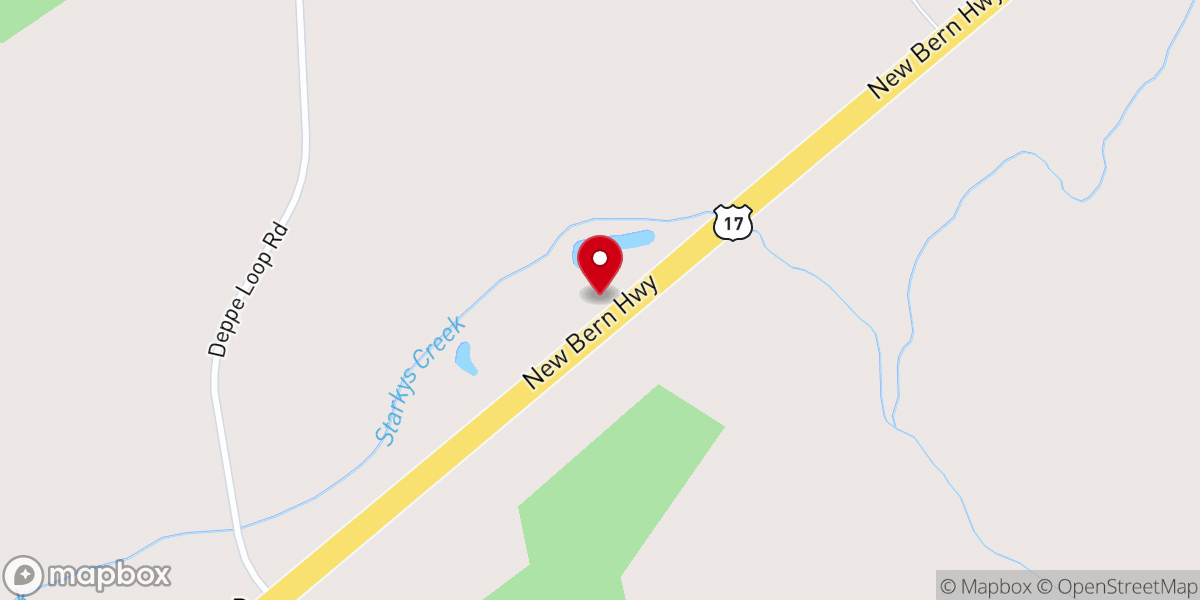 Map showing location of WOOD Youth Group