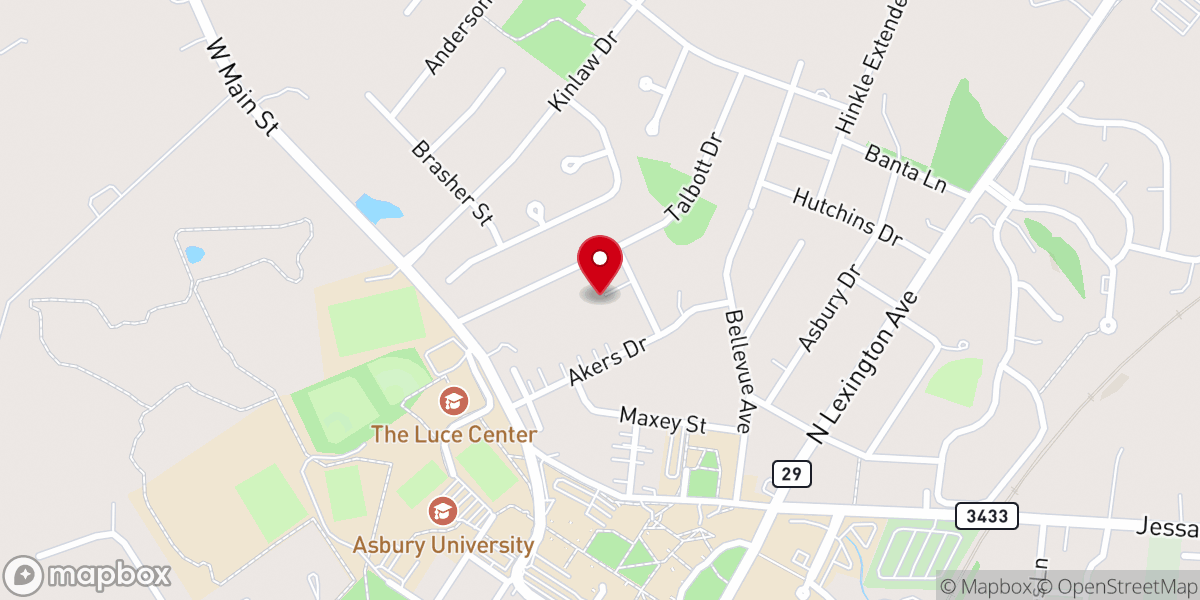 Map showing location of Word Made Flesh