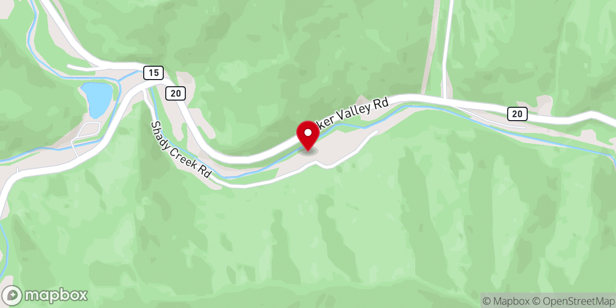 Map showing location of Word of Life Fellowship Church
