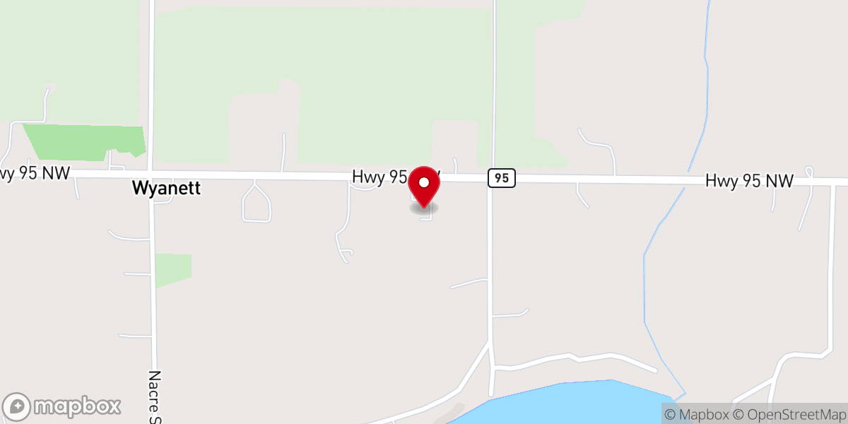 Map showing location of Word Of Life Ministries