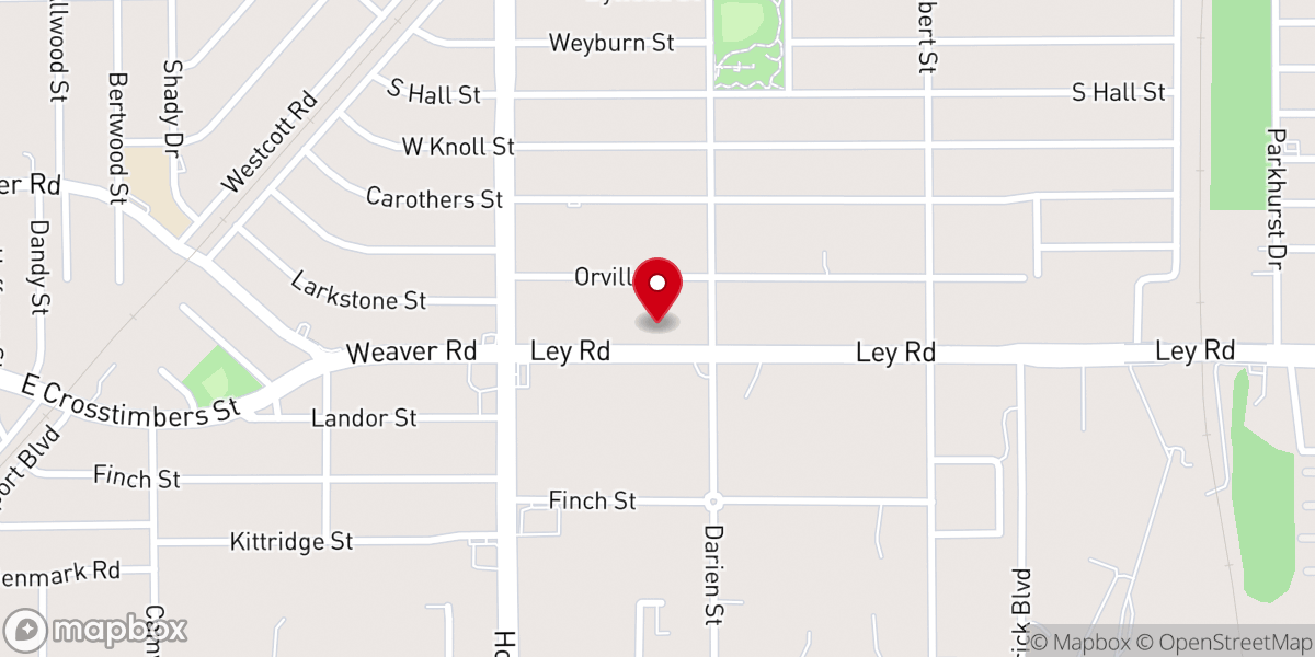 Map showing location of World Awakening Church