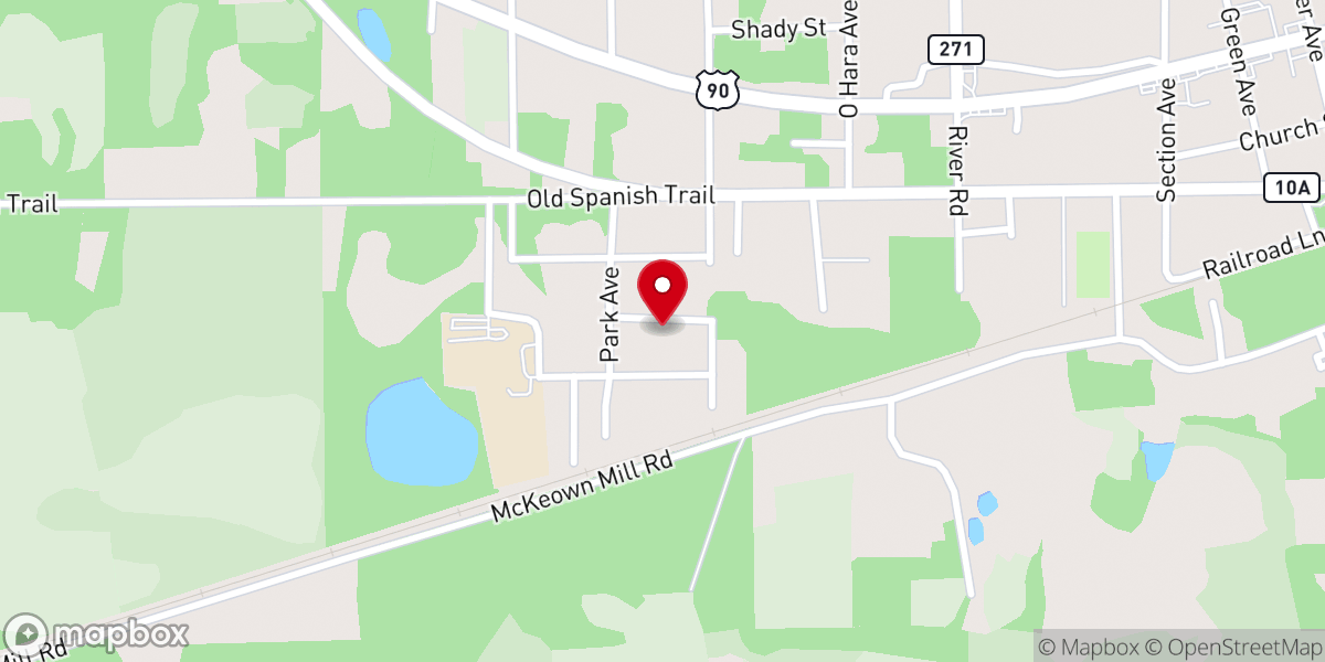 Map showing location of Xtreme Jumps Bounce House & Party Rentals LLC