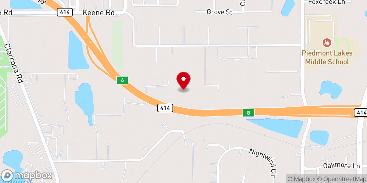 Map showing location of Zamy Bright Path Foundation Inc