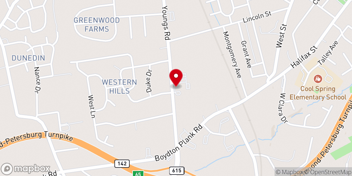 Map showing location of Zion Apostolic Christian Memorial Temple